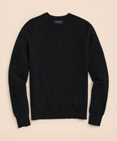3-Ply Cashmere Crewneck Saddle Shoulder Sweater | Brooks Brothers