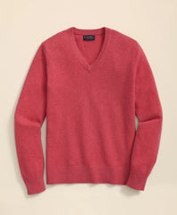 3-Ply Cashmere V-Neck Sweater | Brooks Brothers