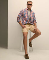 7" Linen Cotton Shorts | Brooks Brothers