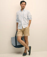 9" Linen Cotton Shorts | Brooks Brothers