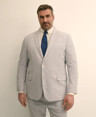 Big & Tall Cotton Seersucker Sport Coat | Brooks Brothers