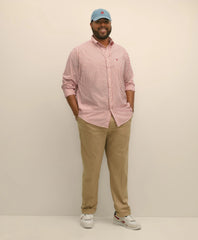 Big & Tall Friday Shirt, Poplin Bengal Stripe | Brooks Brothers
