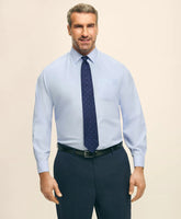 Big & Tall Stretch Dress Shirt, Non-Iron Pinpoint Spread Collar | Brooks Brothers