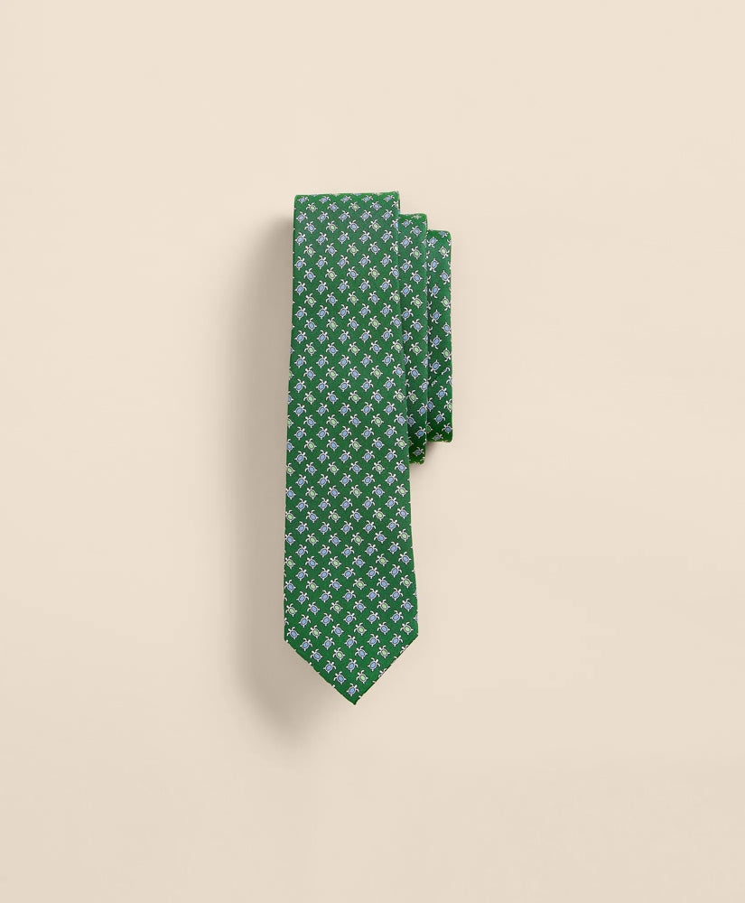 Boys Silk Turtle Tie | Brooks Brothers