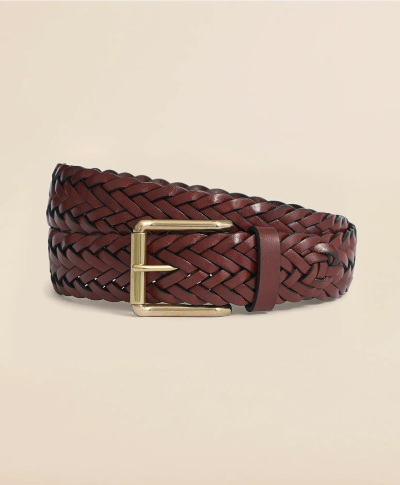 Braided Leather Belt | Brooks Brothers