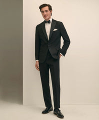 Brooks Brothers Explorer Collection Classic Fit Wool Tuxedo Pants | Brooks Brothers