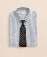 Brooks Brothers Explorer Collection Non-Iron Twill Ainsley Collar Striped, Dress Shirt | Brooks Brothers
