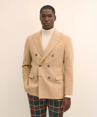 Classic Fit Camel Hair Double-Breasted 1818 Sport Coat | Brooks Brothers