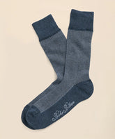 Cotton Blend Herringbone Socks | Brooks Brothers