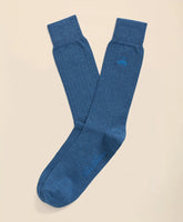 Cotton Blend Ribbed Socks | Brooks Brothers