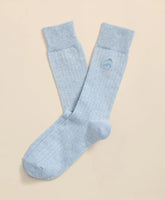 Cotton Blend Ribbed Socks | Brooks Brothers