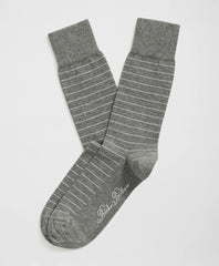Cotton Blend Striped Socks | Brooks Brothers