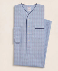 Cotton Broadcloth Glen Plaid Nightshirt | Brooks Brothers