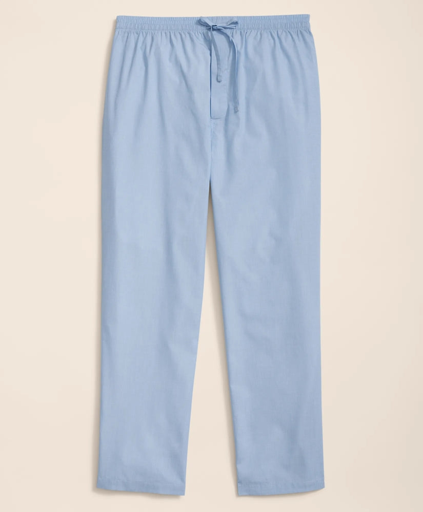 Cotton Broadcloth Lounge Pants | Brooks Brothers