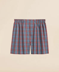 Cotton Broadcloth Tartan Boxers | Brooks Brothers