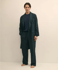 Cotton Flannel Plaid Lounge Pants | Brooks Brothers