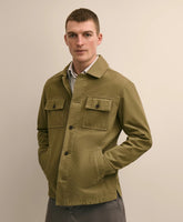 Cotton Military Shirt Jacket | Brooks Brothers