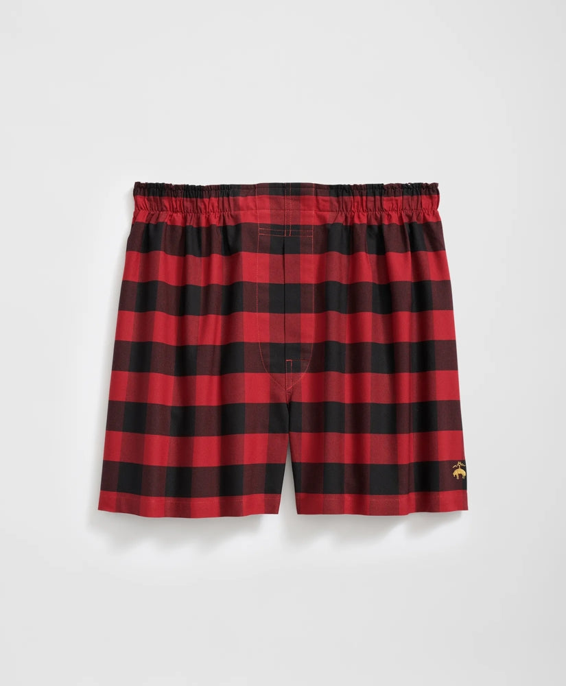 Cotton Oxford Plaid Boxers | Brooks Brothers