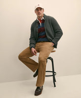 Cotton Relaxed Garment Dyed Corduroy Chino Pants | Brooks Brothers