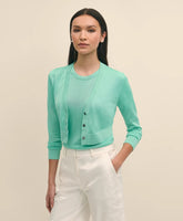 Cropped V-Neck Cardigan | Brooks Brothers