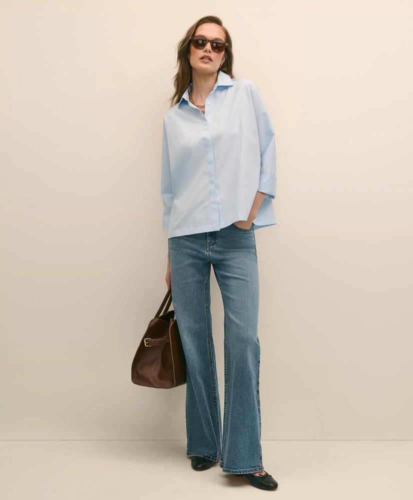 Denim Flare Jeans | Brooks Brothers