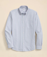 Friday Shirt, Oxford Multi Stripe | Brooks Brothers