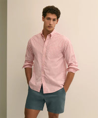 Friday Shirt, Poplin Stripe | Brooks Brothers