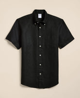Irish Linen Short-Sleeve Sport Shirt | Brooks Brothers