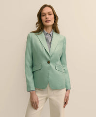 Linen Blend Jacket | Brooks Brothers