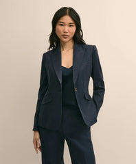 Linen Blend Jacket | Brooks Brothers