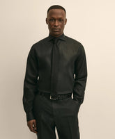 Linen Londoner Collar Dress Shirt | Brooks Brothers