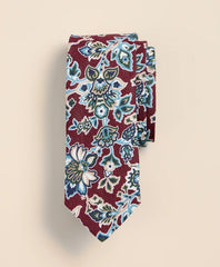 Linen Paisley Tie | Brooks Brothers