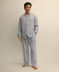 Linen Pajama Set | Brooks Brothers