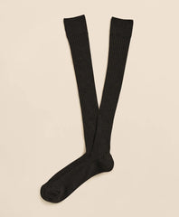 Merino Wool Blend Over-the-Calf Ribbed Socks | Brooks Brothers