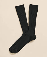 Merino Wool Blend Ribbed Socks | Brooks Brothers