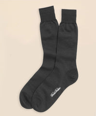 Merino Wool Mini Dot Crew Socks | Brooks Brothers