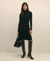 Merino Wool Turtleneck Dress | Brooks Brothers