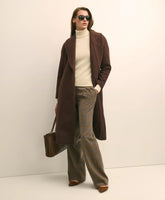 Wool Blend Shawl-Collar Wrap Coat | Brooks Brothers