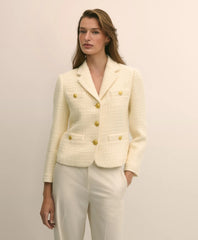 Boucle Notch-Lapel Jacket | Brooks Brothers