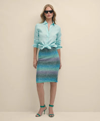 Ombre Sequin Pencil Skirt | Brooks Brothers