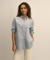 Oversized Cotton Oxford Shirt | Brooks Brothers
