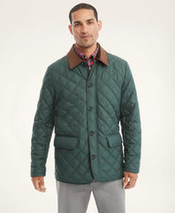 Paddock Diamond Quilted Coat | Brooks Brothers