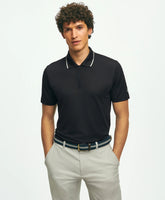Performance Series Quarter-Zip Pique Polo Shirt | Brooks Brothers