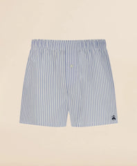 Slim Fit Cotton Broadcloth Striped Boxers | Brooks Brothers