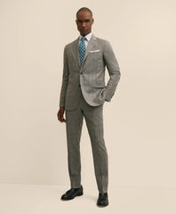 Slim Fit Wool Check 1818 Suit | Brooks Brothers