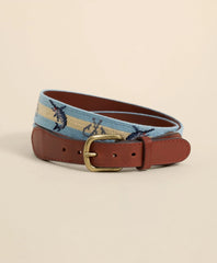 Smathers & Branson Needlepoint Marlin Belt | Brooks Brothers