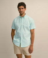 Stretch Non-Iron Cotton-Oxford Polo Button-Down Short-Sleeve Sport Shirt | Brooks Brothers