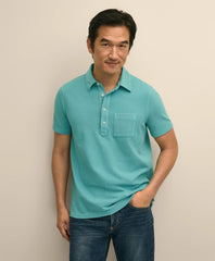 The Vintage Short-Sleeve Garment Dyed Polo Shirt | Brooks Brothers