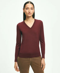 Ultimate Merino Wool V-Neck Sweater | Brooks Brothers