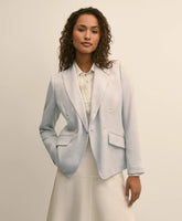 Viscose Melange Tweed Double-Breasted Jacket | Brooks Brothers